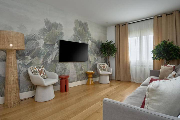 Apartamento para 6 personas, con jardín, Familias con niños en Alcalá de Henares