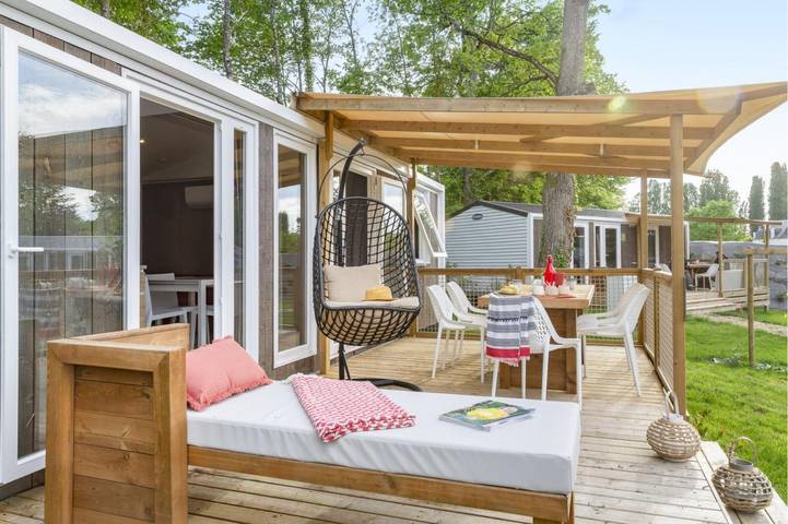 Camping pour 6 personnes, avec piscine ainsi que jardin et terrasse, animaux acceptés dans le Loir-et-Cher - 2