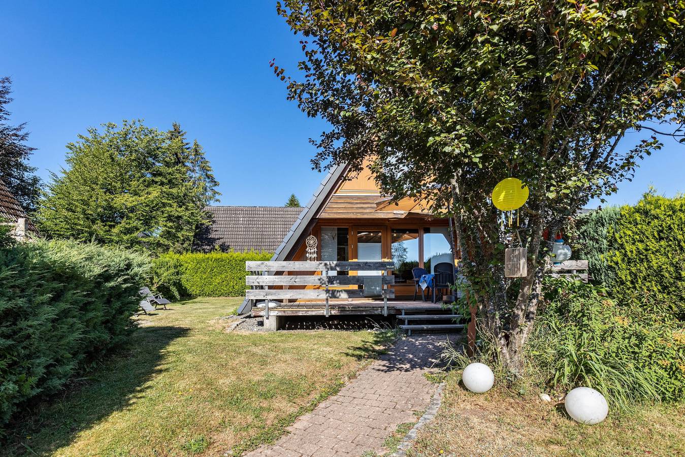 Ferienhaus Black Forest Chalet mit Terrasse, Garten und Wlan in Schramberg, Mittlerer Schwarzwald