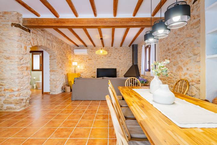 Landhus for 13 personer med have in Vall d'Alba, Castellón Provins