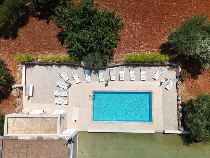 Trullo 'Country Relax Lumieri 3' with Shared Pool, Wi-Fi and Air Conditioning in Martina Franca, Bari Province
