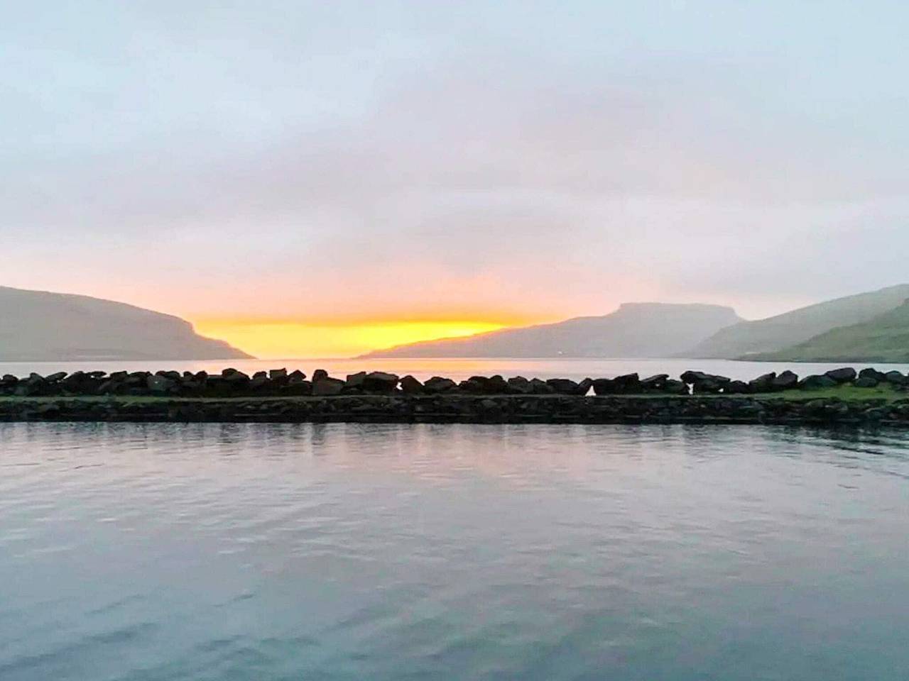 Atemberaubende Aussicht in Ljosa -- By Traum Ferienwohnungen in Færøyene