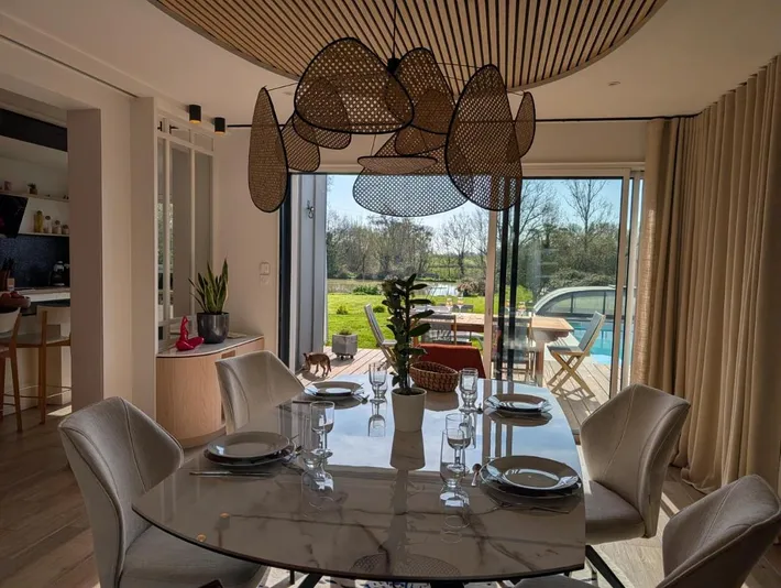 Chalet para 8 personas, con piscina y vistas al lago además de vistas y jardín - 1