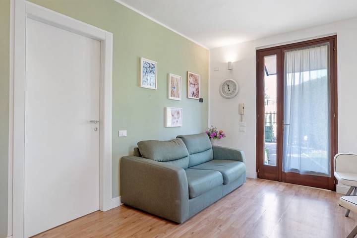 Apartment 'Bc Garda House' mit Balkon und Klimaanlage in Peschiera del Garda, Gardasee-Berge