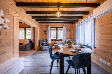 Chalet pour 4 personnes, avec jardin et balcon en Haute-Savoie