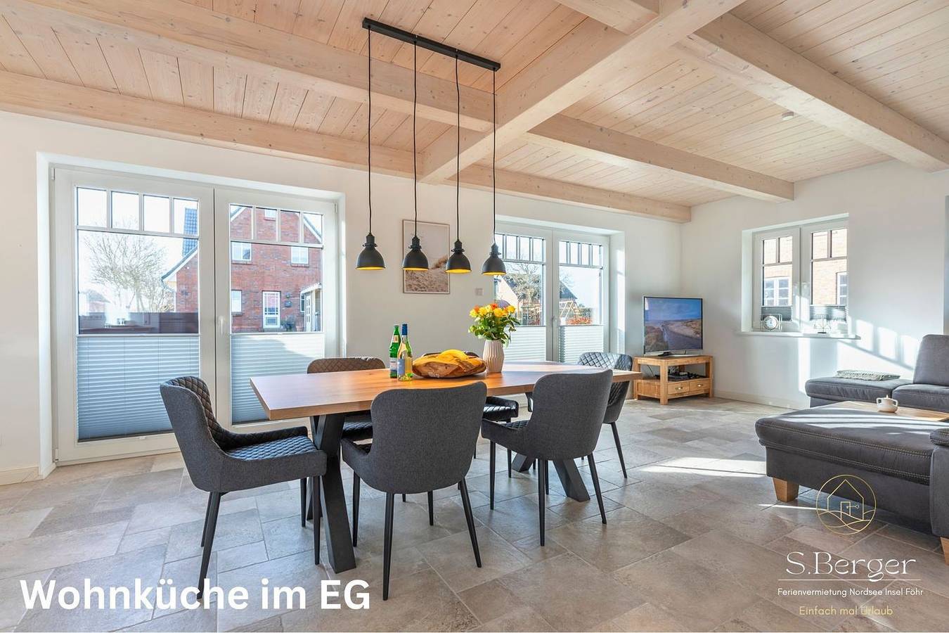 Ganze Wohnung, Ferienhaus König Heimatliebe. Ihr Rückzugsort für unvergessliche Urlaubsmomente! in Oevenum, Föhr