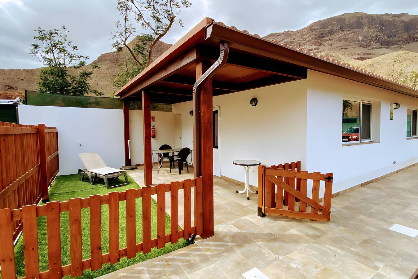 Apartamento entero, Apartamento Vacacional 'Casa de Campo Cerca de Fataga' con Balcón, Wi-Fi y Aire Acondicionado in La Barandilla, San Bartolomé de Tirajana