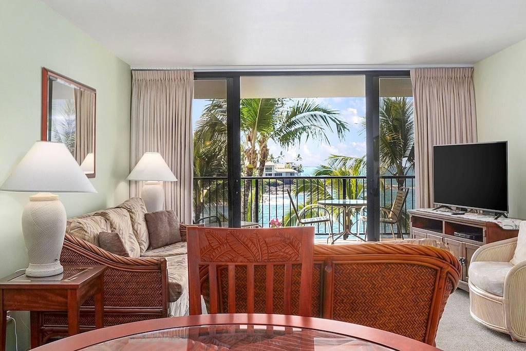 Ganze Wohnung, Kona By The Sea 323 - Exceptional Kona Sunsets in Komohana Kai, Holualoa