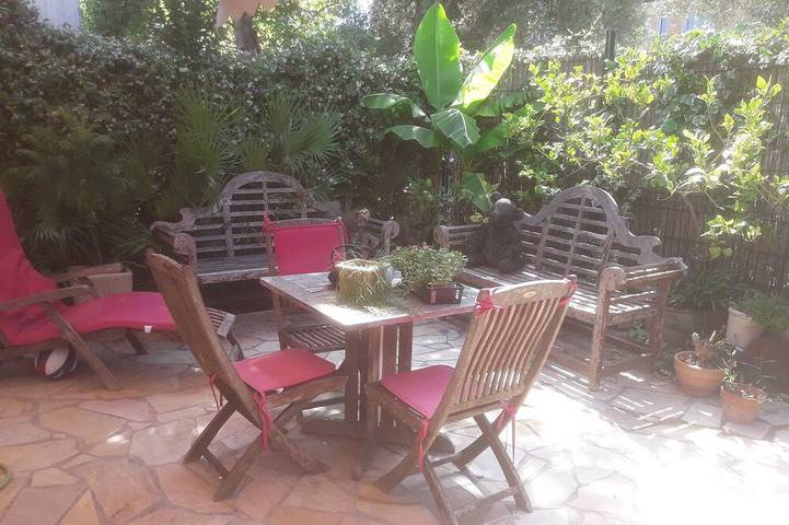 Maison de vacances pour 5 personnes, avec piscine ainsi que terrasse et jardin