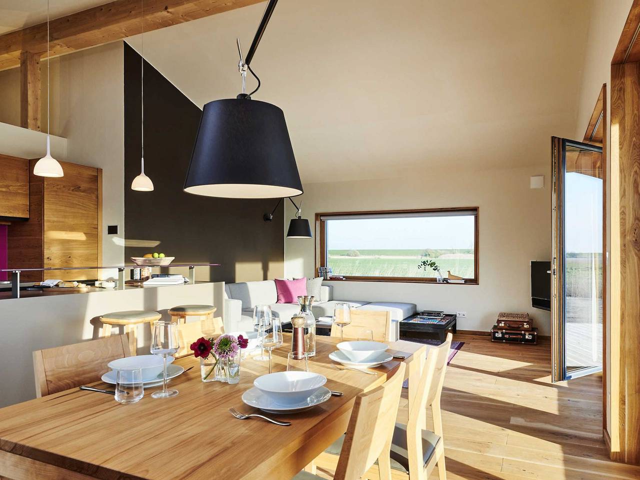 (12) Gud Jard Lodge Fellnase, Kat. Familienzeit - Designferienhaus Fellnase (12) mit exklusiver Ausstattung in Pellworm, Nordseeküste