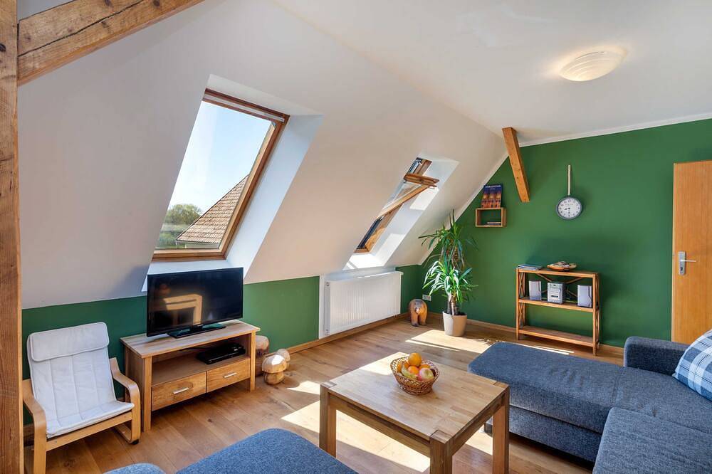 Ganze Wohnung, Holsteinhaus-Zirmoisel: Ruhe u. Natur, Sauna/Danarium - Holsteinhaus-Zirmoisel in Rappin, Rügen