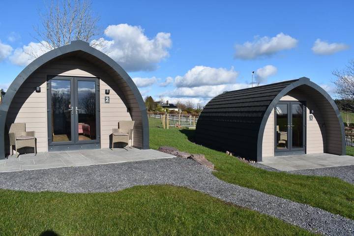 Camping pour 6 personnes, avec Terrasse ainsi que Jardin et Vue en Irlande - 2