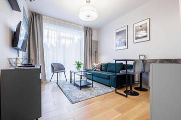 Ferienwohnung für 4 Personen, mit Garten und Ausblick in Jurmala