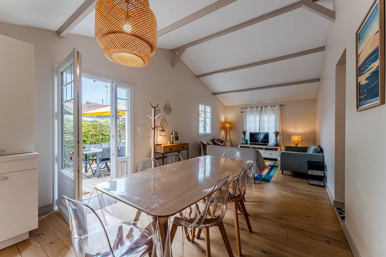 Maison de vacances « Villa Les Arbousiers Moulleau 300 m » avec terrasse, jardin privé et Wi-Fi in Le Moulleau, Arcachon