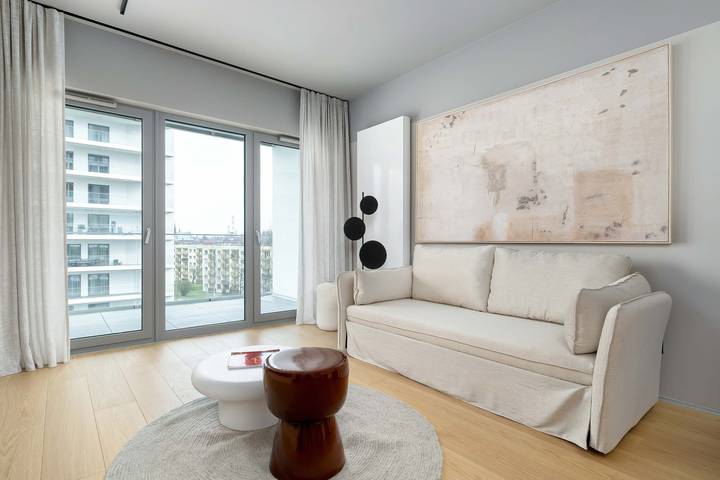Gîte pour 2 personnes, avec balcon/terrasse, animaux acceptés à Katowice