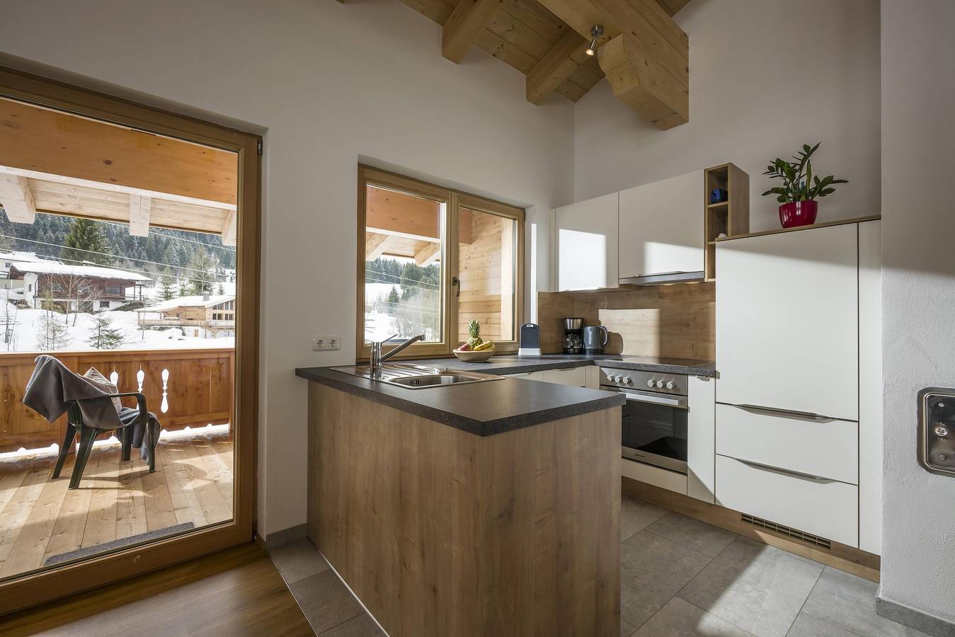 Geheel vakantieappartement, Appartement, douche, Wc, 2 slaapkamers in Ellmau, Kaisergebirge