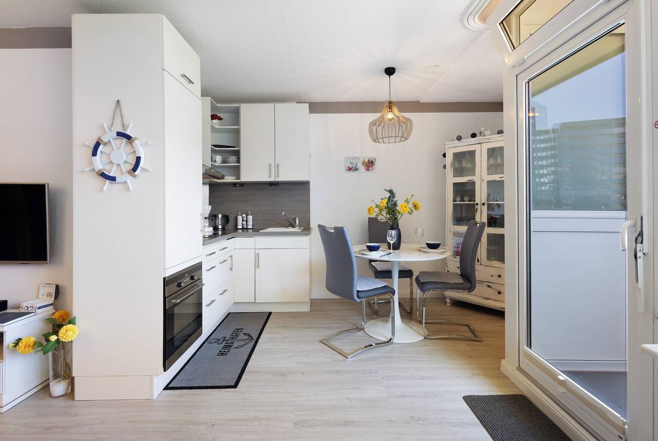 Appartement entier, Appartement « Moewennest » avec balcon et Wi-Fi in Heiligenhafen, Holstein de l'Est