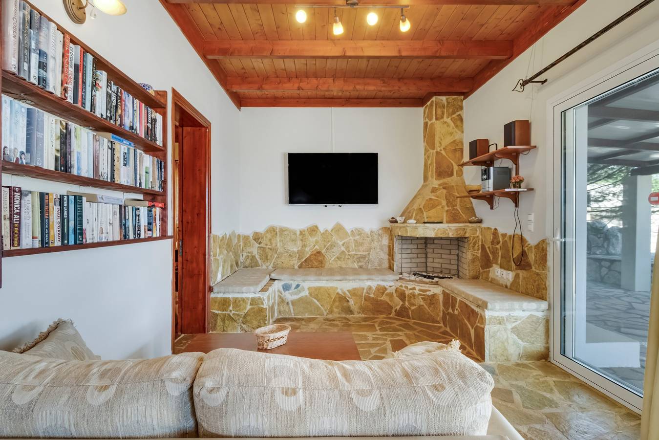Villa Jimmy's Katomeri 3 avec vue sur la mer, Wi-Fi et climatisation in Katomeri, Meganisi