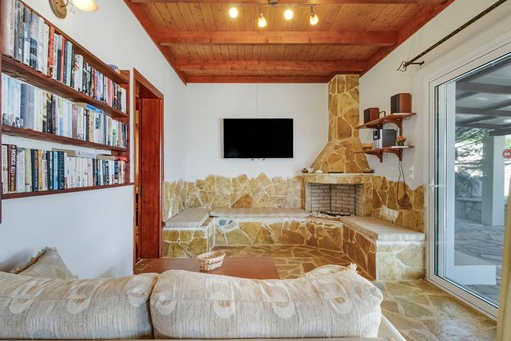 Villa Jimmy's Katomeri 3 mit Meerblick, Wlan und Klimaanlage in Katomeri, Meganisi
