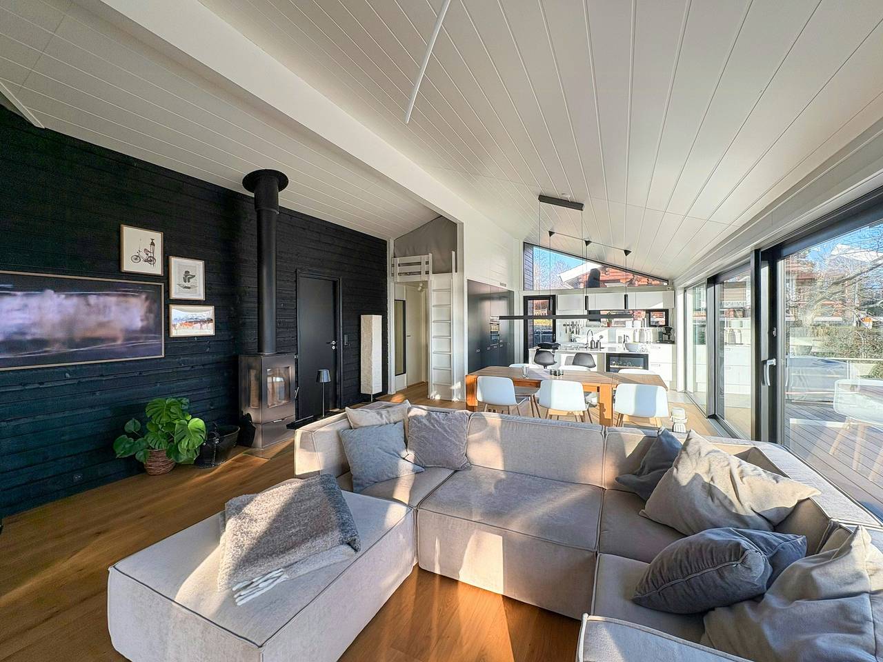 Idyllisk og moderne hus med udsigt over Lammefjord in Vig, Nordwestseeland