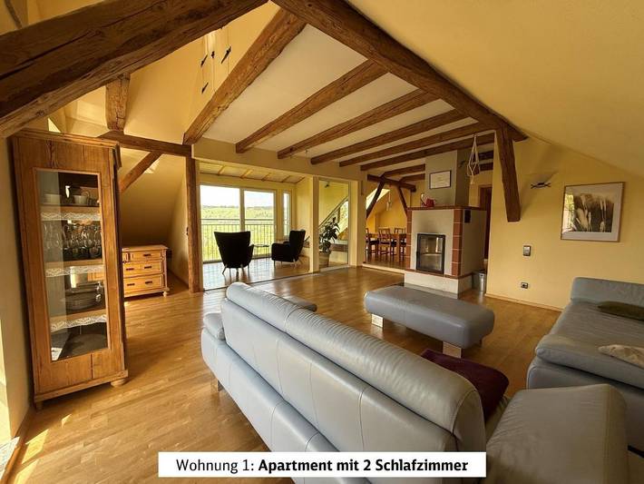 Ferienwohnung für 6 Personen, mit Ausblick und Seeblick in Wertach
