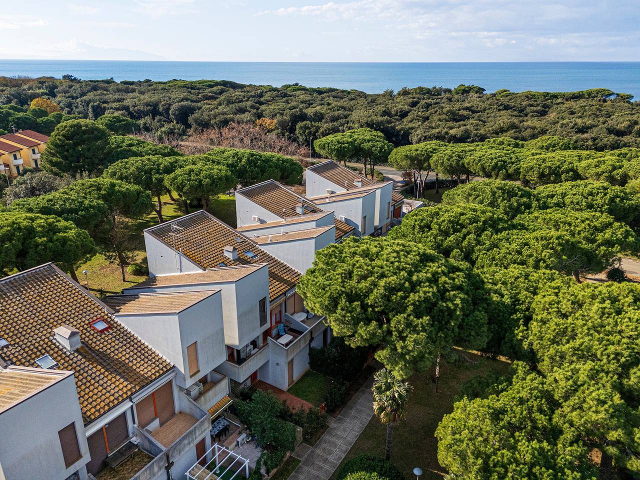 Ganze Wohnung, Ferienwohnung 'San Vincenzo Podere San Luigi' mit Privatterrasse, Balkon und Klimaanlage in San Vincenzo, Etruskische Küste
