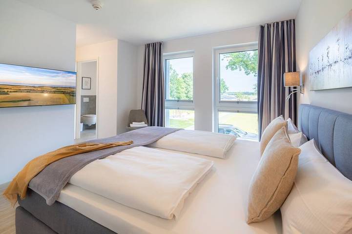 Ganze Wohnung, Apartment Schilfgeflüster - Oase am Haff - Schilfgeflüster (8-3) in Garz, Usedom