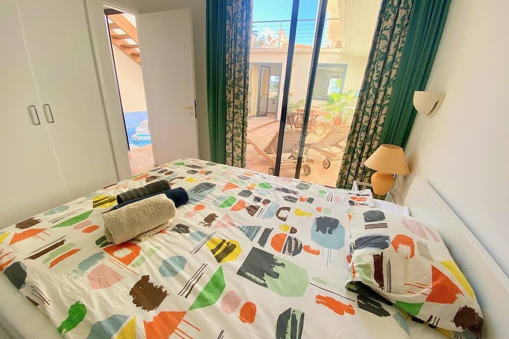 Bungalow mit eigenem Pool und Glasfaser Internet, nah am Meer, in Playa de la Barca, Pájara