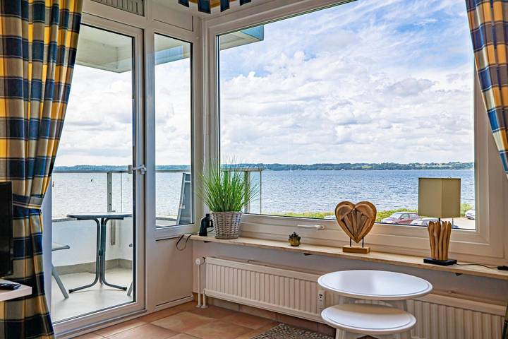 Ferienwohnung für 2 Personen, mit Balkon und Ausblick in Halbinsel Holnis