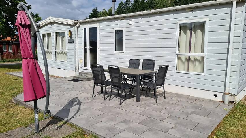Camping für 6 Personen, mit Terrasse und Garten an der Nordsee