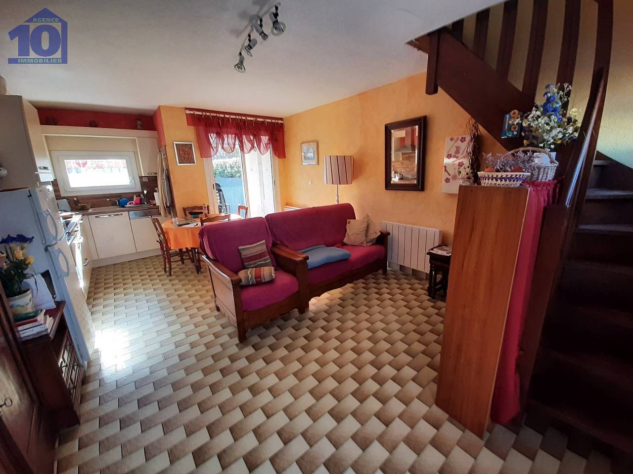 4-Personen-Pavillon 50m vom Strand mit umzäuntem Garten und Privatparkplatz in Valras-Plage, Mittelmeerküste (Frankreich)