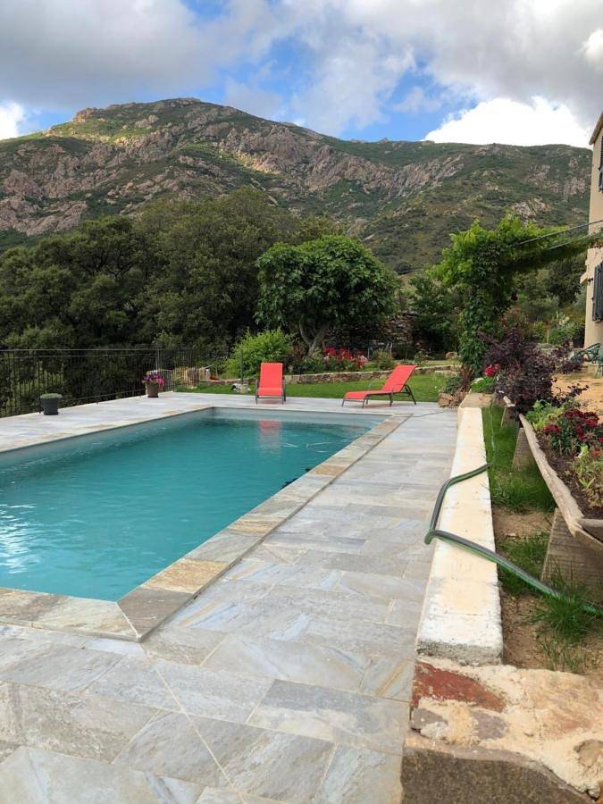 Villa Capraghjese in Galéria, Parc naturel régional de Corse