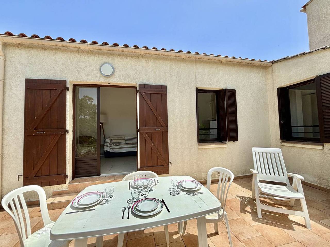 Appartement entier, Appartement F2 avec Piscine, Tennis et Jardin à Porticcio in Grosseto-Prugna, Région d'Ajaccio