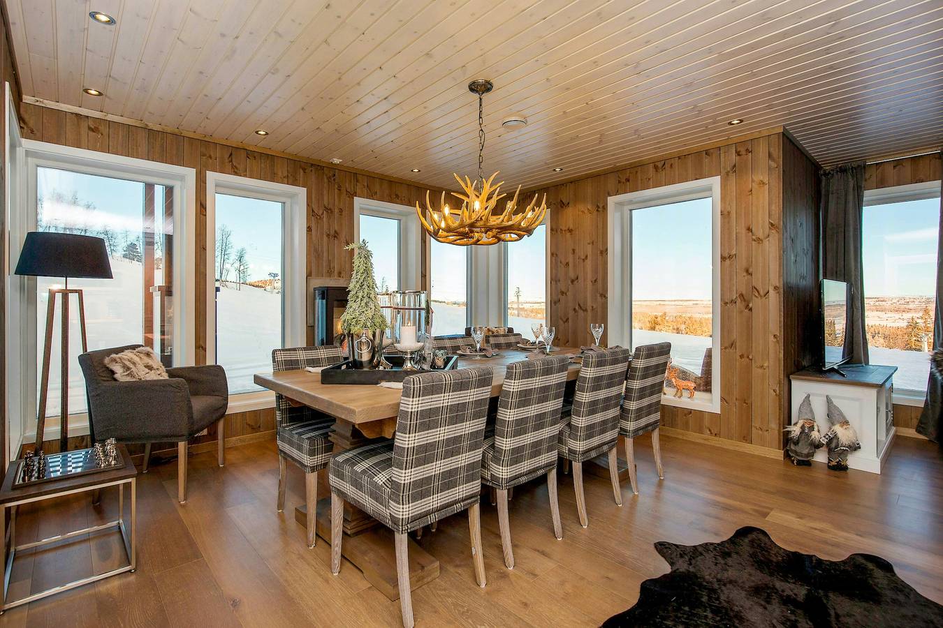 Ganze Wohnung, Wohnung auf dem Golsfjellet mit Blick auf das Jotunheimen-Gebirge in Gol