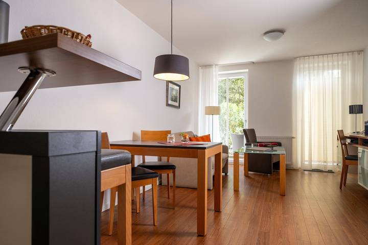 Ferienwohnung für 2 Personen, mit Garten und Sauna in Horumersiel