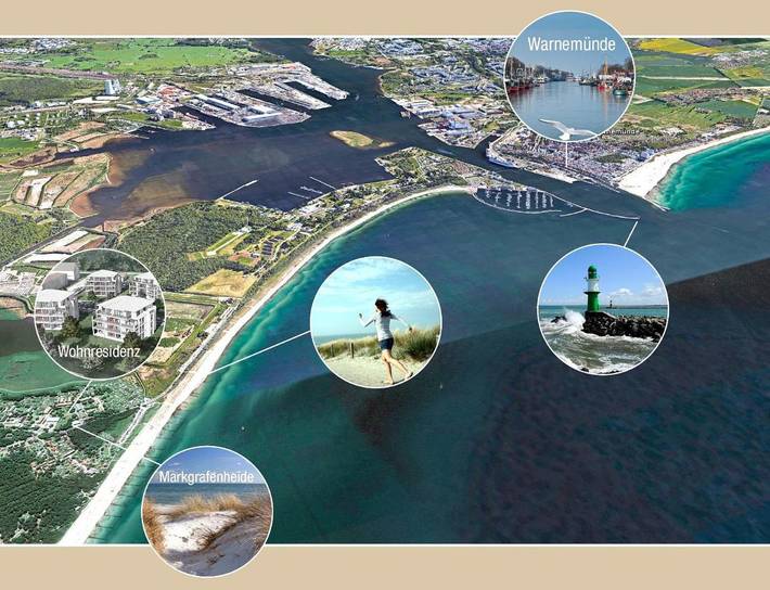 Ferienwohnung für 3 Personen, mit Garten und Ausblick in Markgrafenheide - 3