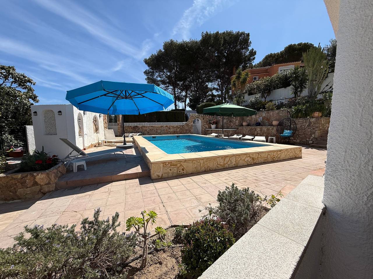 Villa 800 m vom Strand in Benissa/Calpe mit Meerblick, Wlan und Klimaanlage in Benissa, Costa Blanca