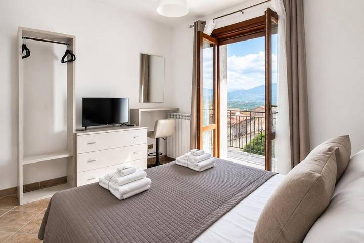 Maison d’hôte pour 2 personnes, avec Balcon et Vue à Gesualdo