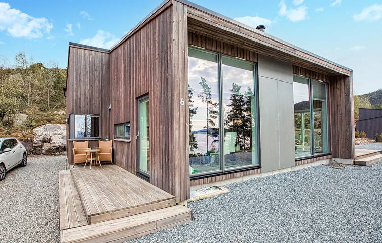 Maison de vacances pour 6 personnes avec jardin in Strand (Rogaland)