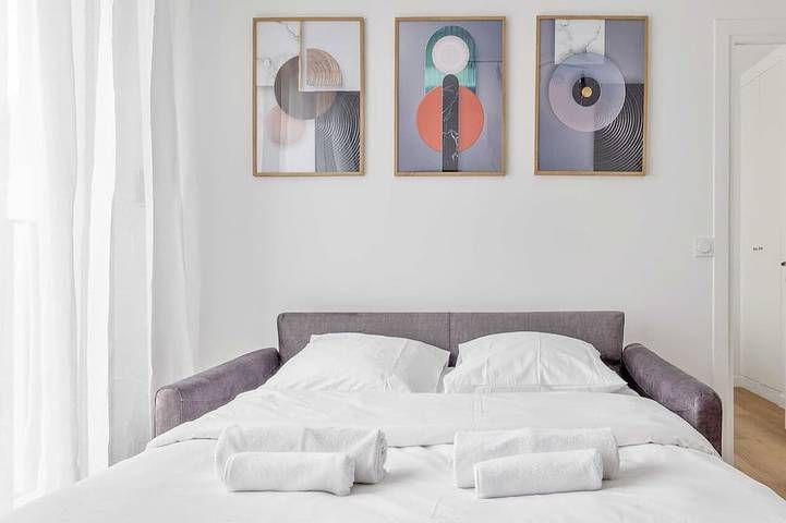 Ganze Wohnung, Angenehme Wohnung mit Balkon -6P-Proche Disney/Paris in Champigny-sur-Marne, Val-de-Marne