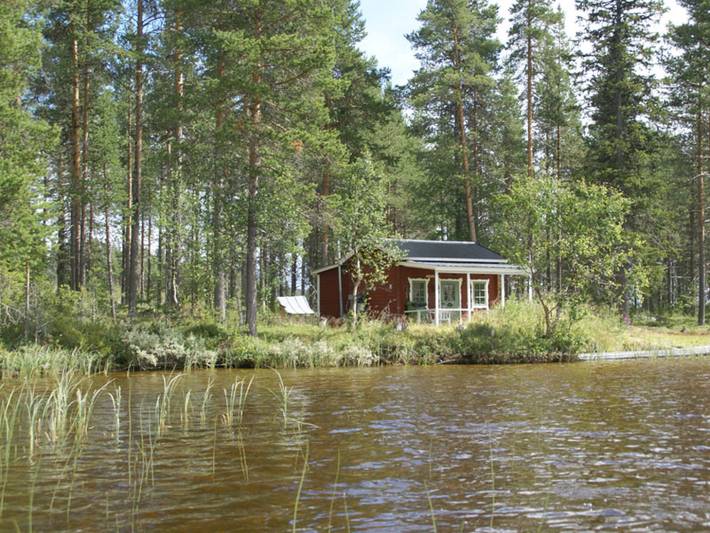 Ferienhaus für 5 Personen, mit Whirlpool und Terrasse sowie Garten und Sauna in Lappland (Schweden)