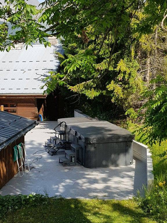 Chalet le Prarian - Chambre coeur in Cohennoz, Région d'Albertville