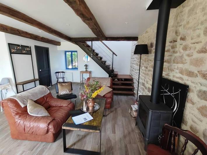 Maison de campagne pour 7 personnes, avec Jacuzzi et Terrasse ainsi que Jardin et Vue à Trans-la-Forêt