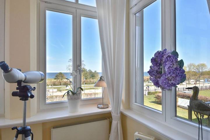 Ganze Wohnung, Villa Undine 07 - Meeresrauschen und Seeblick inklusive in Drei Kaiserbäder, Heringsdorf