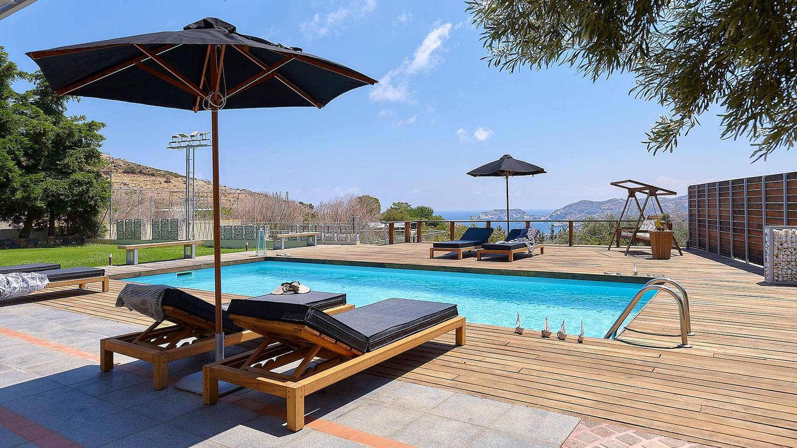 Villa für 6 Personen mit Garten in Agia Pelagia, Achlada