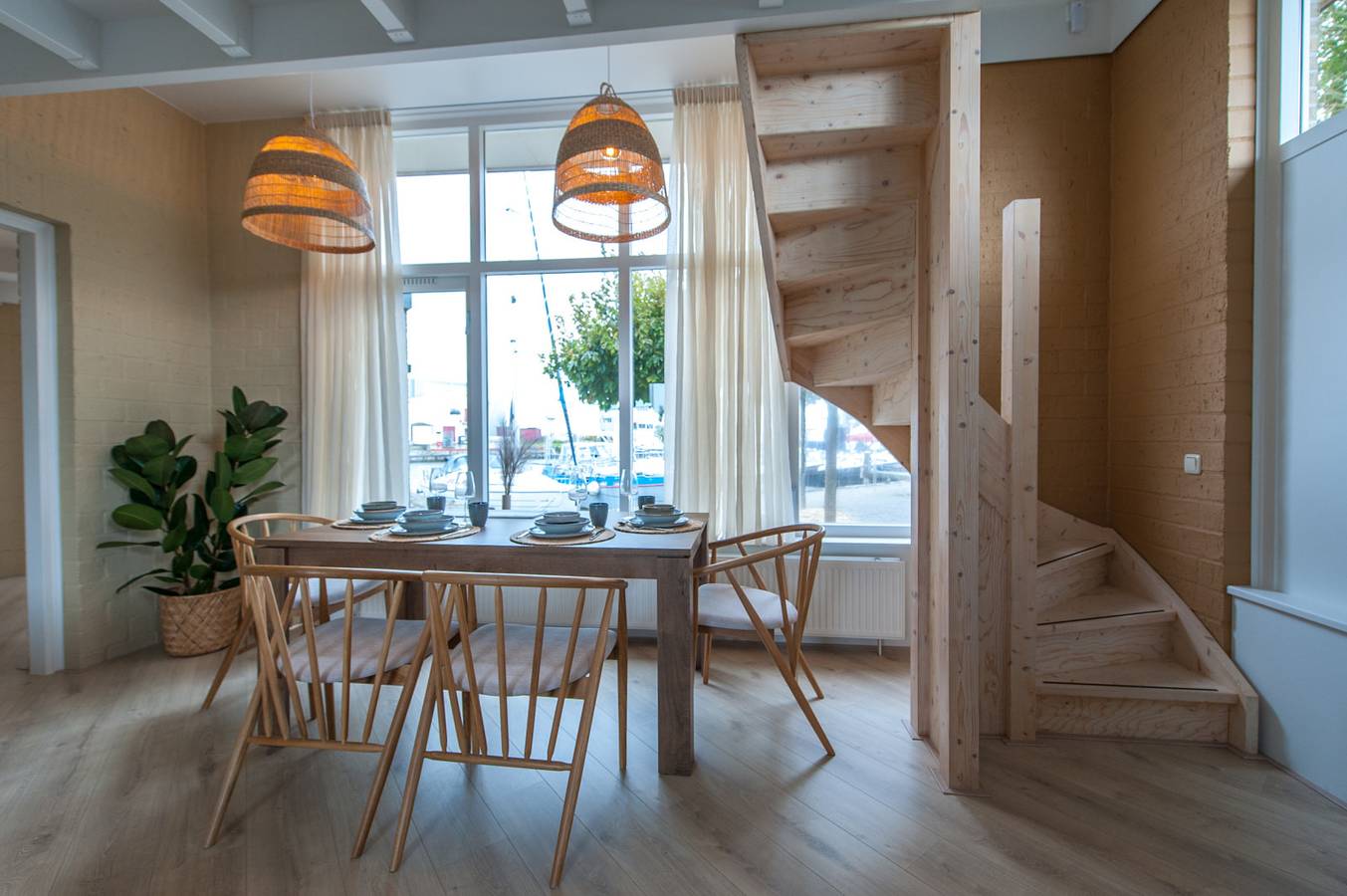 Charmantes Ferienhaus für 4 Pers. am Wasser, nah Strand & Promenade Makkum in Makkum, Ijsselmeer