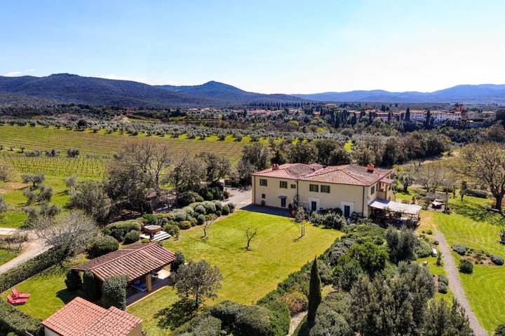 Villa Monte, Bolgheri - Casa Monte + Casetta in Bolgheri, Castagneto Carducci