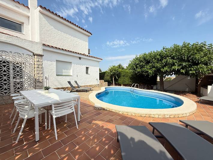 Maison de vacances pour 9 personnes, avec Terrasse à Roses