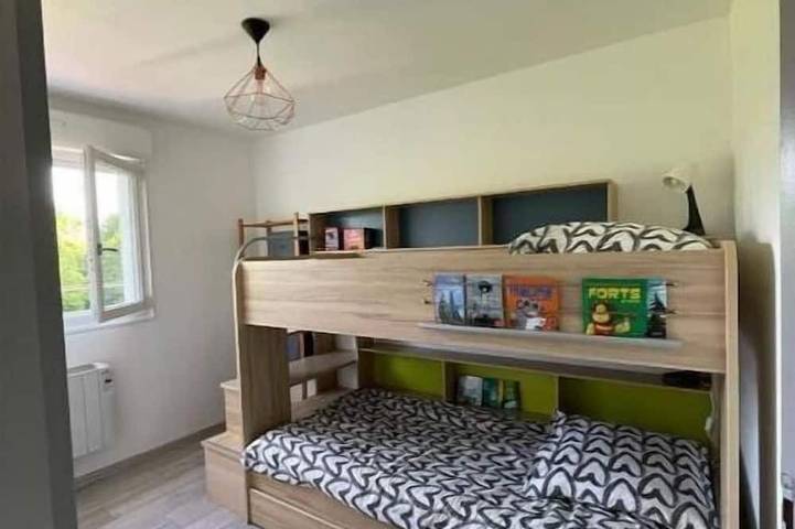 Location de vacances pour 5 personnes, avec balcon et jardin, animaux acceptés à Fougerolles - 3