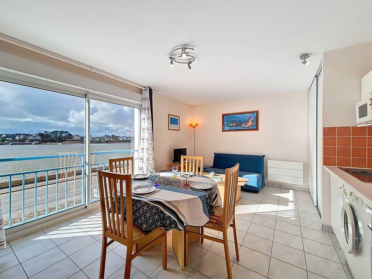 Appartement entier, Étel - Appartement 3 pièces avec Wifi et parking à proximité du port in Étel, Côte des Mégalithes